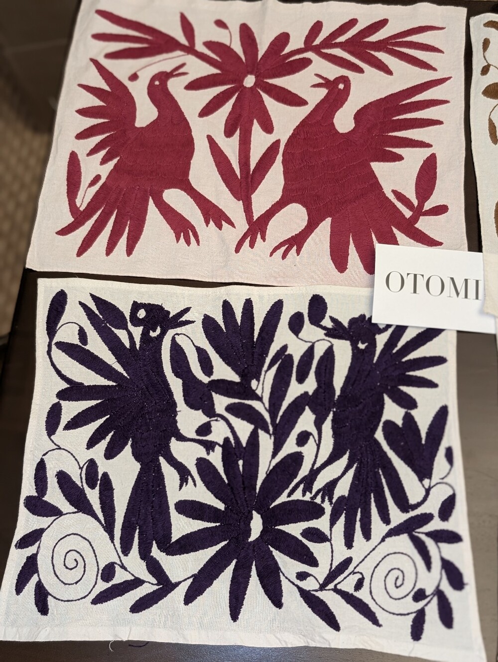 Mexican Otomi Place Mats - Picture 2 of 5